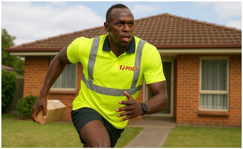 Usain Bolt Hired As Postie; Knock’n’Run Deliveries Plague Karratha
