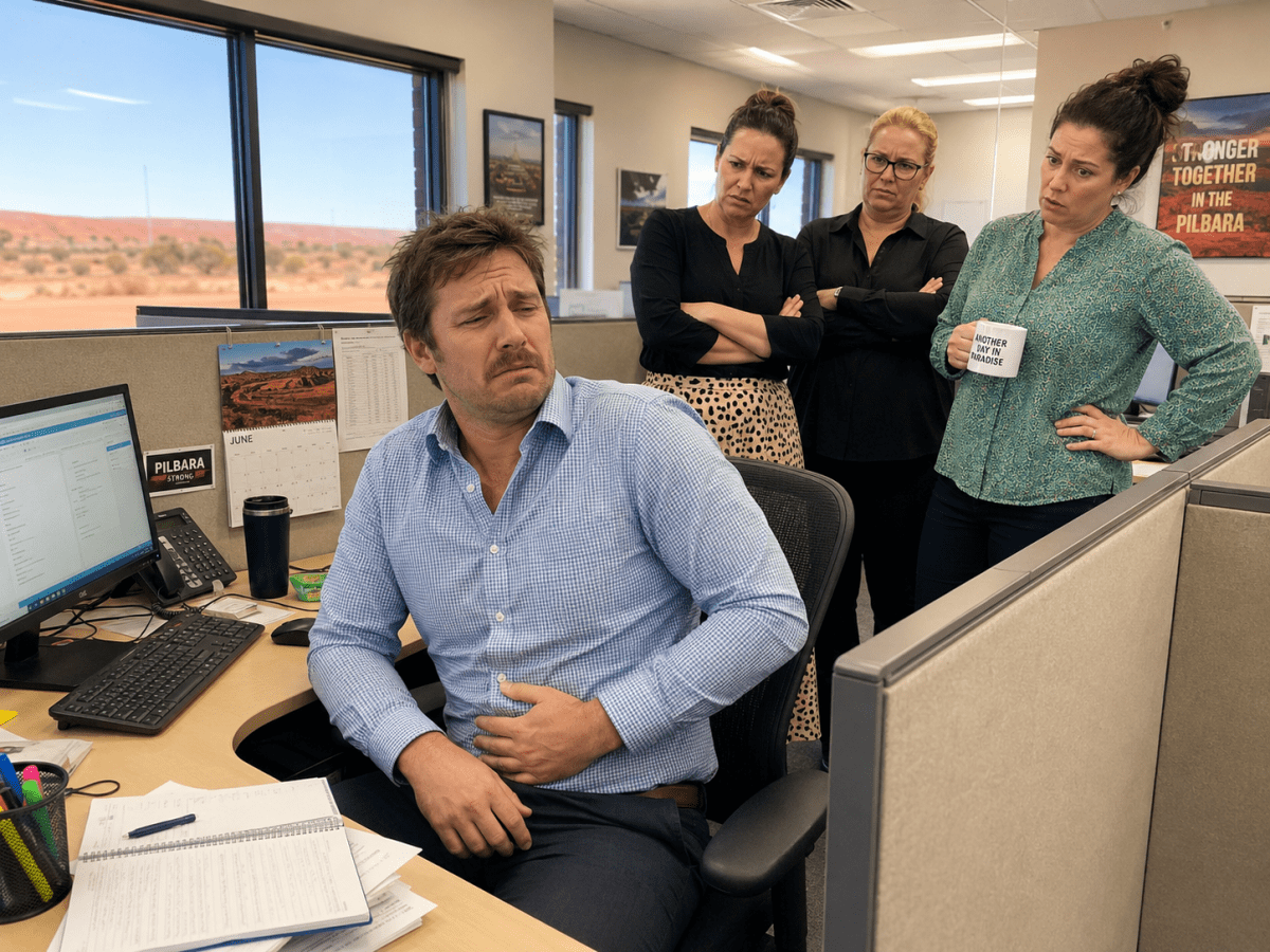 Man Survives Another Week Without Mindlessly Dropping a Massive Fart in the Office