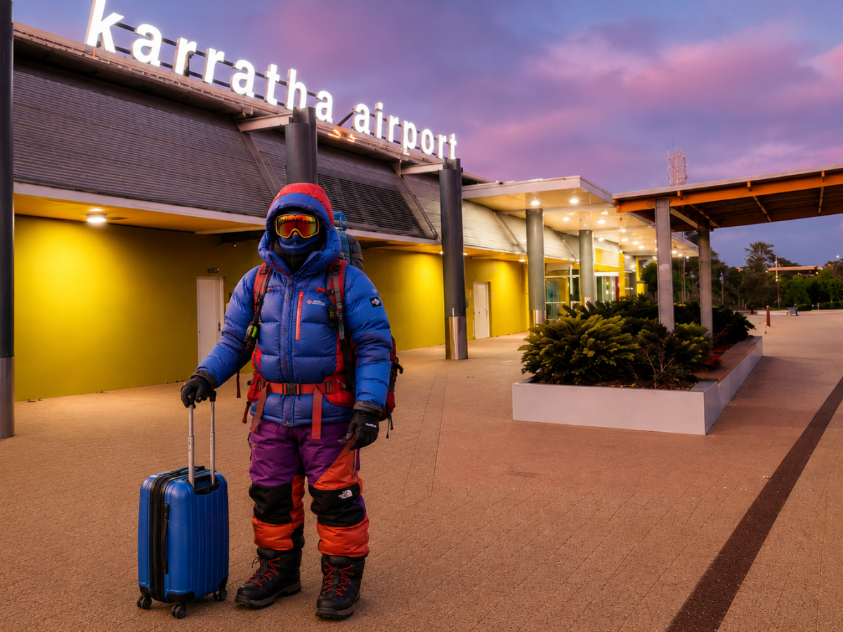 Karratha Woman Prepares For Trip To Perth